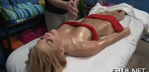  Erection during massage therapy